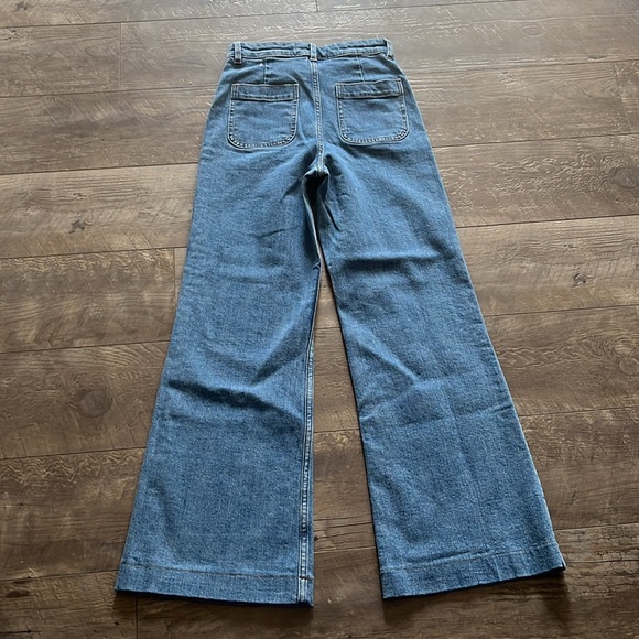 & Other Stories Blue Flare Jeans - Picture 9 of 11